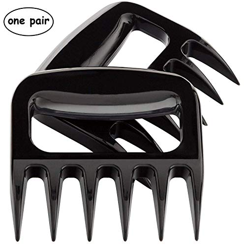 Bear Claw Meat Shredders By EG Products, TOUGHEST BBQ MEAT FORKS, Pulled Pork Meat Shredder, Dishwasher Safe, BBQ Tool, BPA FREE Set Of 2.