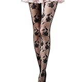 Binmer(TM)Women Rose Sexy Long Socks Pantyhose Stocking Tights