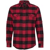 Grunt Style Plaid Flannel Men's Long Sleeve Shirt