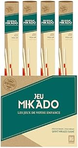 Mister Gadget Gigante Mikado Game 41pc Wooden Jumbo Pick Up Sticks 37.9cm view 11