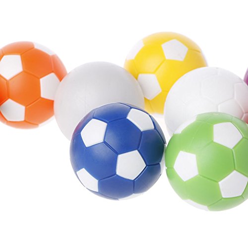 Seaskyer 32mm Plastic Foosball Table Soccer Table Indoor Family Game colorful Sports Toys - Thumbnail 5