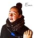 Eiram Inflatable Cervical Neck Traction Device | Improve Spinal Alignment to Reduce Neck Pain | Cervical Collar Adjustable Pillow Neck Brace | 3D Eye Mask & Ear Plugs Included ☆UPGRADED VERSION☆