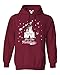 DisGear Men's Disney Home For The Holidays. Hoodie T-Shirt, Candy Cane