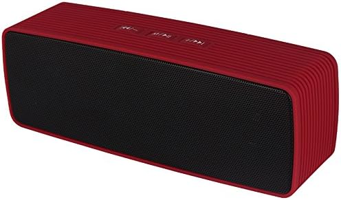 RHDTShop Portable Wireless Speaker, TF Card, 3.5mm Aux in Audio Jack, USB Music Player for Outdoor Activities, MINI Speaker for iPhone, iPad, Samsung, Nexus, HTC, etc., (Red)
