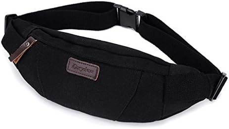 XUEERBAO Men Waist Bag Casual Belt Bag Suit For Five Colors Waist Bags For Women BLACK