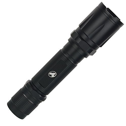 Outback Flashlights Force Rechargeable Flashlight and Accessory Kit 3 Watt CREE LED 180 Lumens 3 Lighting Modes High, Low and Strobe