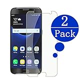 Samsung Galaxy S7 Screen Protector,FURgenie [2 - Pack] 9H Hardness,Bubble Free [Ultra-Clear][Scratch Proof][Case Friendly] Tempered Glass Screen Protector for S7