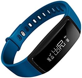 Scomas Bluetooth 4.0 bracelet heart rate monitor smartwatch wristband blood pressure monitor fitness smart watch health monitoring armband compatible with Android and iphone.