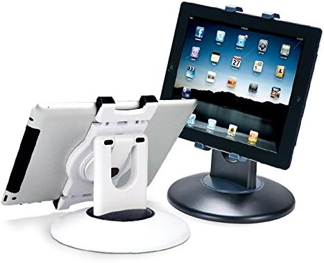Business Tablet Stand / Rotating Tablet Stand / iPad Commercial Tablet Mount Holder, Multi-Angle Design for Reception Showcase Store Kiosk Office Showcase Reception Kitchen Desktop …