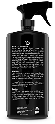 1 TriNova+Tire+Shine+Spray+Wipe