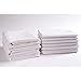 KAF Home Set of 12 White Wrinkled Flour Sack Kitchen/Chef Towels, 100-Percent Cotton, Absorbent, Extra Soft (20 x 30-Inches)