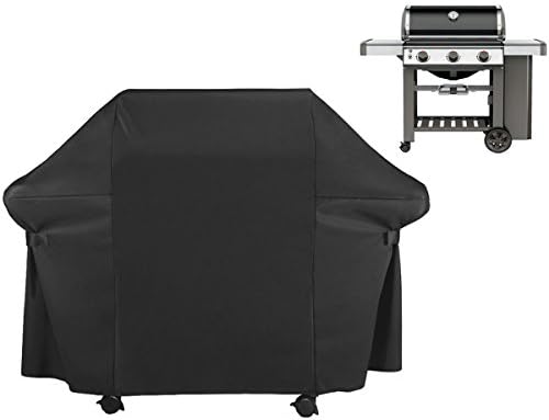 BBQ Gas Grill Cover 60x24x44in Waterproof Grill Cover Dustproof Ultra-violet easy to clean Durable Oxford Cloth Environmental protection with Storage Bag