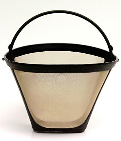 NEW Universal Gold Tone Permanent #4 Cone Coffee Filter Cuisinart, Krups 214 by Permanent Coffee Filters