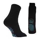 Mens Non-Slip Thermal Winter Slipper Socks (1 Pair)