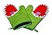 Mitten Monsters Cooking Mittens - 1 Pair - Green Oven Mitts