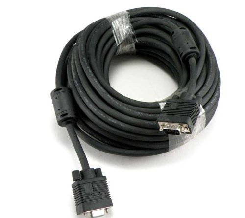 100FT SVGA CABLE HD15 MALE TO MALE FOR LCD/MONITOR/PROJECTOR 100 FEET