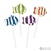 Fun Express Clown Fish Suckers - Hand Decorated (12 individually wrapped lollipops) Great Sea Party Candy Favors - VBS Vacation Bible School Supplies/Decor