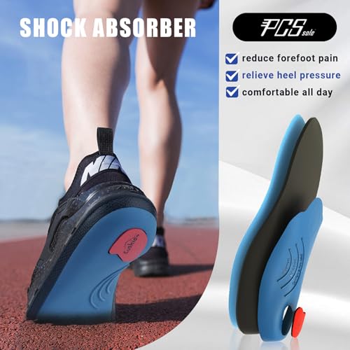 PCSsole Orthopaedic Insoles Gen 2 | For Heel Spurs, Flat Feet | Dynamic Pressure Distribution with Arch Support