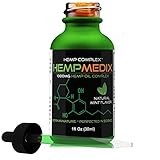 HempMedix Hemp Oil 1,000mg Pure Full Spectrum Therapeutic Grade - Alternative Pain Relief