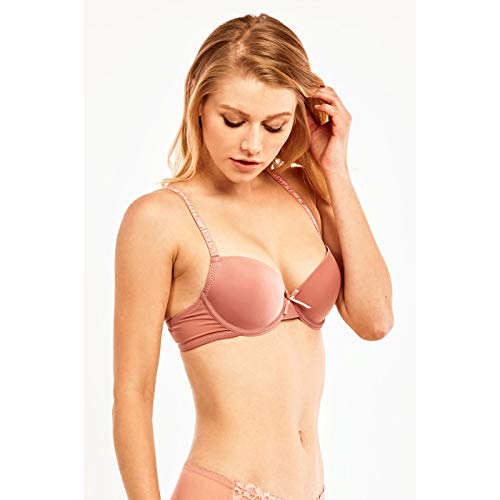 Women's Basic Plain Bras (Packs of 6) - Various Styles (38B, Demi) - Thumbnail 2