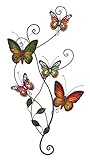 Metal Wall Decor Butterfly Sculpture 29x15 (Kitchen)