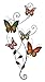 Deco 79 Metal Butterfly Home Wall Decor Indoor Outdoor Wall Sculpture with Scroll Details, Wall Art 15