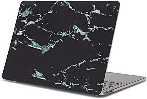 Macbook Retina 12 Inch , Dowswin Marble Pattern Cover with Plastic Hard Protective Case for Macbook Retina 12 inch Laptop,Black Marble