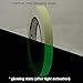 Pro Tapes PRO-GLOW/LLGRN0510 Pro-Glow Glow in the Dark Tape, Luminescent Lime green