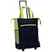 Pacific Gear Women's Rolling Shopper Tote w/PVC-Free Removable Leak Proof Liner