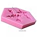 TXIN Cross Shape Non Stick Silicone Fondant Cake Decorating Chocolate Molds Candy Molds Baking Cookie Mould Soap Decorating Molds