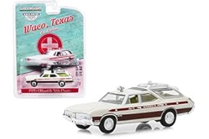 Greenlight 1/64 1970 Oldsmobile Vista Cruiser - Waco, Texas A-1 Ambulance 30066