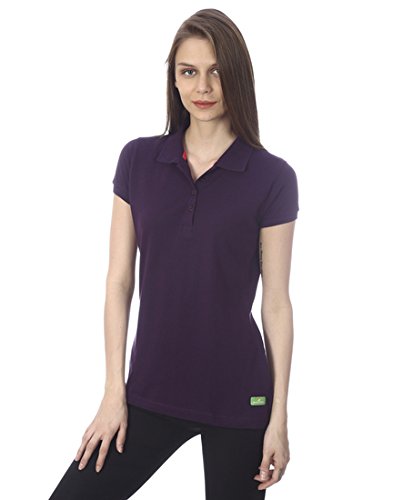 goldstroms women's polo/collar t-shirts/top/tee with button
