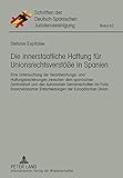 Image de Die innerstaatliche Haftung für Unionsrechtsverstöße in Spanien: Eine Untersuchung der Verantwortungs- und Haftungsbeziehungen zwischen dem spanisc
