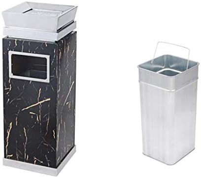 ゴミ箱 垂直灰皿ゴミ箱缶たばこの吸い殻レセプタクル たばこ廃棄タワー 商用灰皿 黒いキッチン ゴミ箱 垂直灰皿ゴミ箱缶たばこの吸い殻レセプタクル たばこ廃棄タワー 商用灰皿 黒いキッチン
