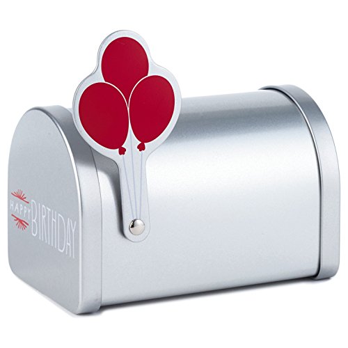 Hallmark Gift Card Holder (Miniature Mailbox With Birthday Balloons)