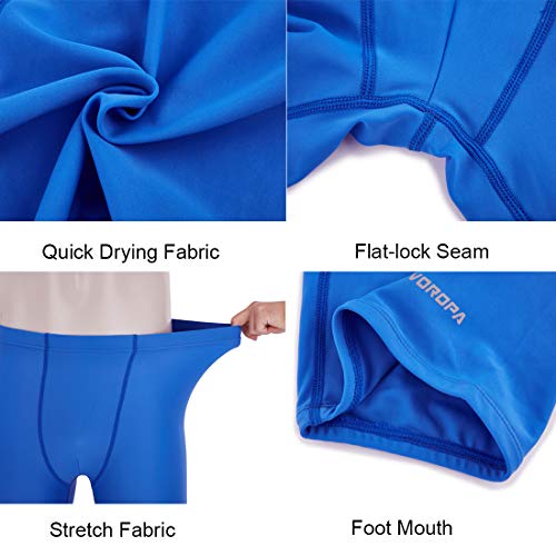 DEVOROPA Boys' Swim Jammers Youth Competitive Swim Team Suit Quick Dry