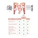 Confetti Balloons Rose-Gold Metalic for Party - Decoration Set (36) with 12-inch Latex Balloons, Confetti Balloons, 18-inch Heart Foil Balloons, Foil Curtains, Ribbons. Party Supplies 2020 Decorations