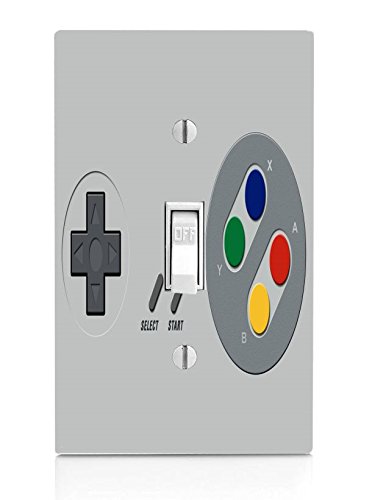 Game Controller Light Switch Plate
