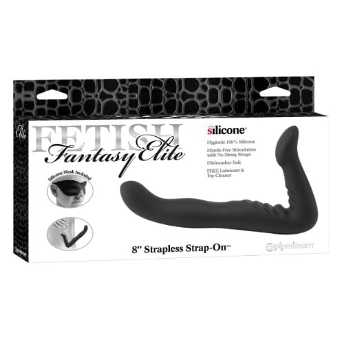 Fetish Fantasy  Elite - 8' Strapless Strap On Black image