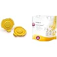 Medela PersonalFit Flex Replacement Membranes 2-Pack and Quick Clean MicroSteam Bags 12-Pack for Breast Pumps