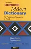 Front cover for the book Concise Maori Dictionary by A. W. Reed