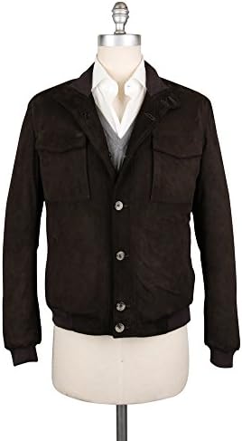 New Luigi Borrelli Dark Brown Jacket 48/58