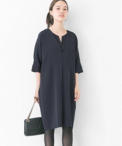 Amazon アーバンリサーチ レディース Urban Research レディスワンピース バー付きタックワンピース Navy Free ワンピース チュニック 通販