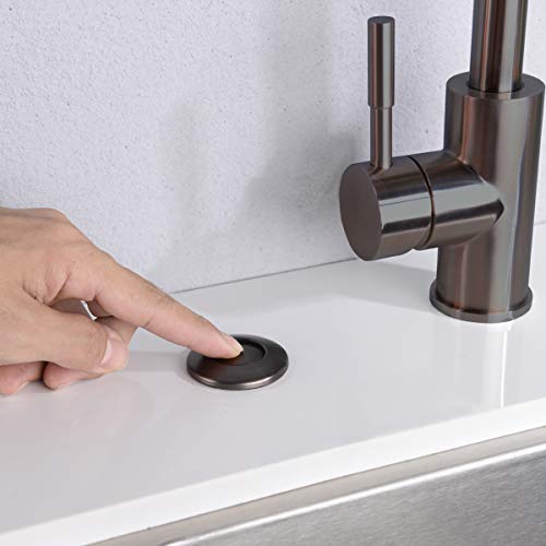 SINKINGDOM Garbage Disposal SinkTop Air Switch Kit with Long Button