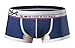 Croota Mens Underwear, Low-Rise Boxer Brief, Satin Accented Waistband, CG01L