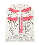 Dragonfly Silicone Molds for Sugarcraft, Cake Border Decoration, Cupcake Topper, Jewelry, Polymer Clay, Crafting Projects