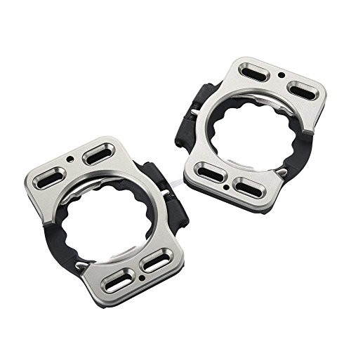 XGZ Cleat Cover, 1 Pair of Aluminum Cleat Cover + Resin Locking Plate for Bike Locking Plate Cover For Speedplay Zero Pave Ultra Light Action - Thumbnail 7