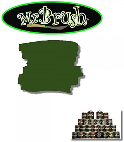 Mr Brush/Pinstr Ipe/MB 034 GREEN DEEP