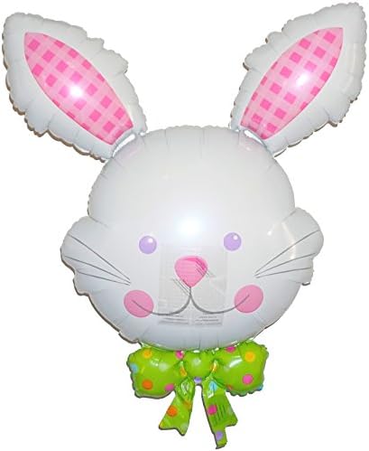 Fantastic Floatables Flying Bunny Head 30 inch Zero-Gravity Hovering Toy with Invisible Floating Height Control Weightpacs