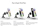 Magnetic Window Mount, Mengo Magna-Snap Magnetic Window Car Mount for iPhone, Samsung, HTC, LG, Nexus, Blu, GPS, and More